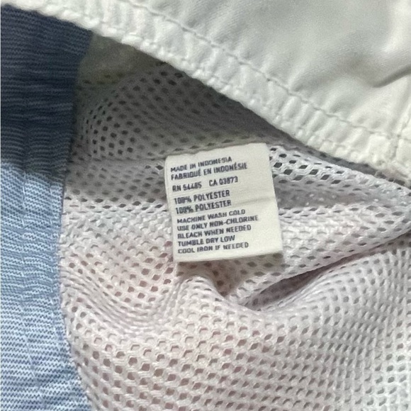 AMERICAN EAGLE, MENS SWIMTRUNKS. COLORFUL PLAID DESIGN. VELCRO SIDE POCKET.SIZEL - Picture 5 of 5